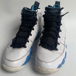Nike Jordan 9 Retro Powder White University Blue 9